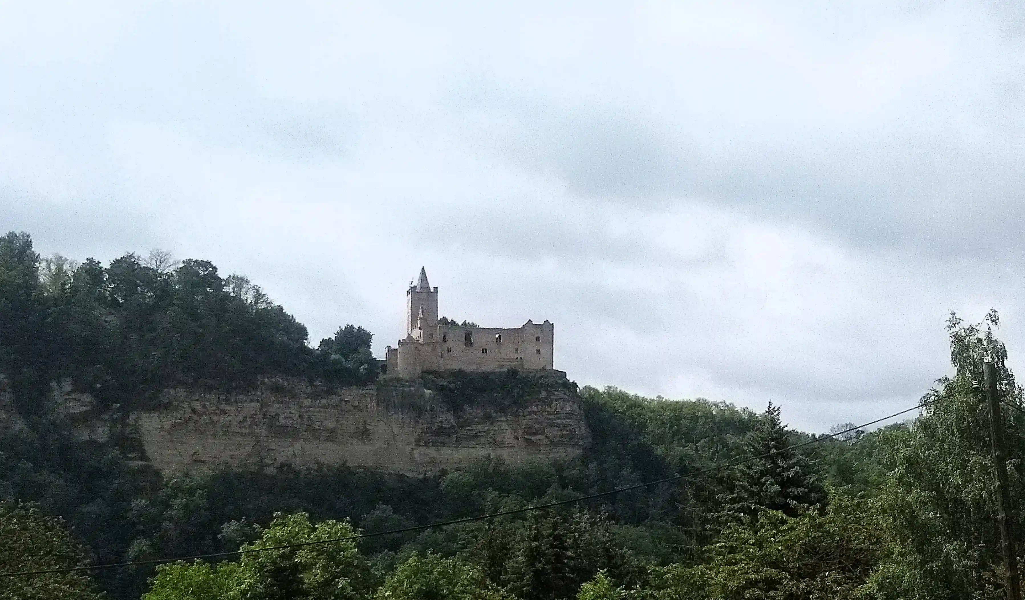 Die Rudelsburg-Ruine