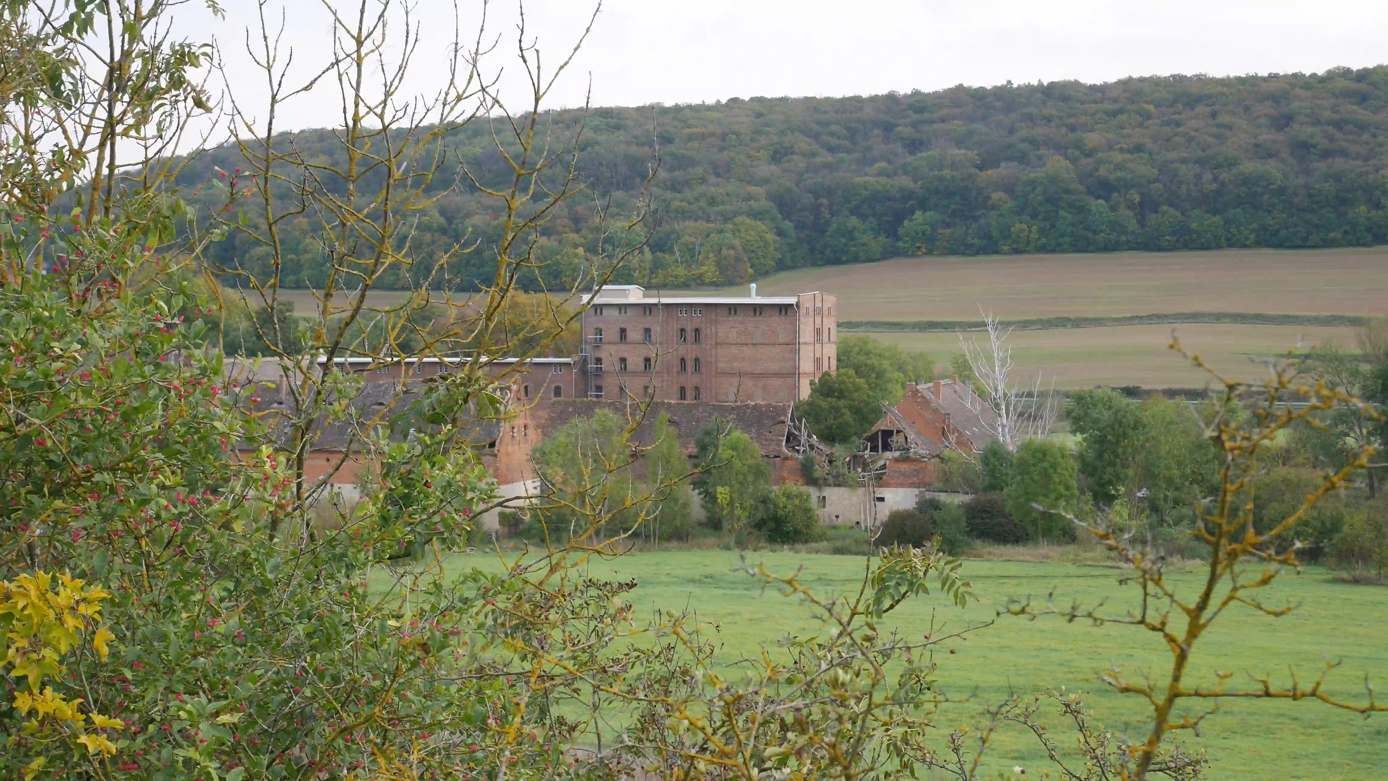 Blick auf die Zeddenbacher Mühle.